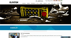 Desktop Screenshot of elfatek.com.tr